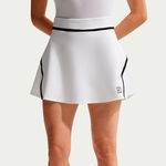 V&ecirc;tements de tennis Nike Nike Court Dri-Fit Advantage High Rise Jupe Femmes-blanc
