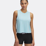 Vêtements Under Armour Under Armour Vanish Energy Crop Débardeur Tank Top Femmes-Bleu