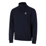 Vêtements Quiet Please Quiet Please Essential Troyer Sweat-shirt Hommes-bleu foncé