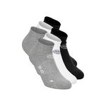 Vêtements De Tennis BIDI BADU No Party XXL No Show Move Socks 6 Pack - black