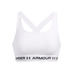 Vêtements Under Armour Under Armour Crossback Mid Soutien-gorge sport Femmes - blanc, noir