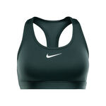 Vêtements Nike Nike Swoosh Medium Soutien-gorge sport Femmes - vert foncé, blanc