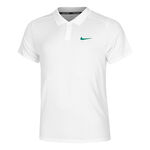 Vêtements Nike Nike Dri-Fit Court Advantage Polo Hommes-Blanc,Vert