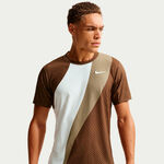 V&ecirc;tements de tennis Nike Nike Court Dri-Fit Advantage Slam T-shirt Hommes-cr&egrave;me, gris