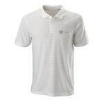 V&ecirc;tements Wilson Wilson Bela Stripe II Polo Hommes-Blanc