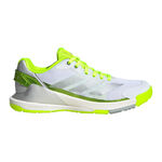 Chaussures de padel adidas adidas Crazyquick LS Padel Chaussures Padel Femmes-Blanc,Jaunes Fluo