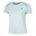 V&ecirc;tements Diadora Diadora L. T-shirt Femmes-Bleu Clair