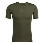 Vêtements adidas adidas TF T-shirt Hommes-vert foncé