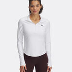 Vêtements De Tennis Under Armour Motion 1/2 Zip Emea-Blk