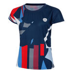 Vêtements BIDI BADU BIDI BADU New York 2024 T-shirt Femmes-Bleu Foncé,Multicouleur