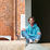 Endlessly Washed Out Loose Fit Hoody M