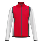 Vêtements HEAD HEAD Club 25 Jacket Men Veste De Survêtement Hommes-Rouge,Blanc