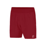 Vêtements Nike Nike Court Dri-FIT Advantage 6in Shorts Hommes - rouge, blanc