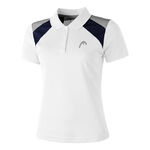 Vêtements HEAD HEAD Club Polo Femmes-Blanc,Bleu