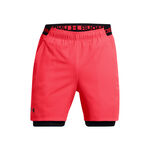 Vêtements Under Armour Under Armour Vanish Woven 2in1 Shorts Hommes-Rouge
