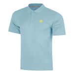 V&ecirc;tements de tennis BIDI BADU BIDI BADU Solid Polo Hommes-bleu petrol