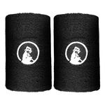 Vêtements de tennis Quiet Please Quiet Please Long Poignet Pack De 2 Unités-Noir