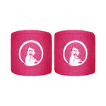 Vêtements de tennis Quiet Please Quiet Please Short Poignet Pack De 2 Unités-Pink