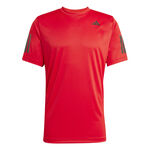 V&ecirc;tements adidas adidas Club 3Stripes T-shirt Hommes-rouge