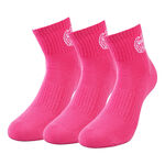 Vêtements BIDI BADU BIDI BADU Gila Ankle Tech Chaussettes De Sport Pack De 3-Pink,Blanc