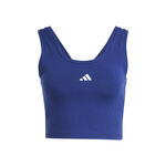 V&ecirc;tements adidas adidas Essentials Small Logo D&eacute;bardeur Tank Top Femmes-Bleu Fonc&eacute;