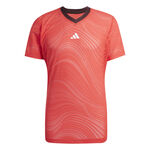 V&ecirc;tements adidas adidas Freelift Mesh Pro T-shirt Hommes-Rouge