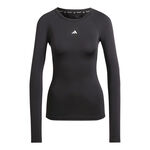 V&ecirc;tements adidas adidas Tech-Fit Haut Manches Longues Femmes-Noir