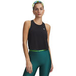V&ecirc;tements Under Armour Under Armour Tech Sport Mesh Crop D&eacute;bardeur tank top Femmes-noir, blanc
