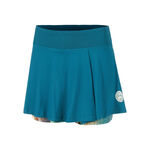 Vêtements BIDI BADU BIDI BADU Komodo Printed Wavy Jupe Femmes-Bleu Petrol