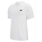 Vêtements Nike Nike Sportswear Club T-shirt Hommes-Blanc,Noir