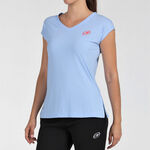 Vêtements Bullpadel Bullpadel Covelo T-shirt Femmes-Bleu Clair