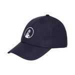 Vêtements Quiet Please Quiet Please Court Cap Casquette-Bleu Foncé,Blanc