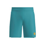 Vêtements BIDI BADU BIDI BADU Melbourne 2025 7inch Shorts Hommes-Bleu Petrol, Orange
