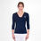 Grafic Illumination V-Neck Longsleeve