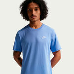 Vêtements Nike Nike Sportswear Club T-shirt Hommes-bleu clair, bleu