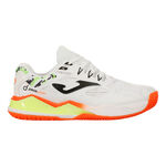 Chaussures de padel Joma Joma Spin Chaussures Padel Hommes-Blanc,Orange