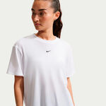 V&ecirc;tements Nike Nike One Relaxed Dri-Fit  T-shirt Femmes-blanc