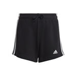 Vêtements adidas adidas 3-Stripes Shorts Filles-Noir,Blanc