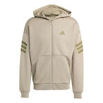V&ecirc;tements adidas adidas 3Stripes Full-Zip Veste de surv&ecirc;tement Hommes-beige