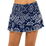 Bandana Smocked Skirt Women