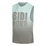 V&ecirc;tements BIDI BADU BIDI BADU Bicespsus Move Printed D&eacute;bardeur Tank Top Hommes-Mint, Gris
