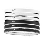V&ecirc;tements Nike Nike Nike Flex Classic Bandeau Pack De 6-Blanc,Noir