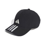 Vêtements adidas adidas 3Stripes Casquette-Noir,Blanc