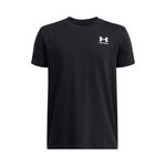 Vêtements Under Armour Under Armour Sportstyle Taped T-shirt Garçons-Noir