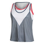 Vêtements Lucky in Love Lucky in Love Royal Palm Layer Débardeur Tank Top Femmes-Bleu,Blanc