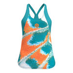 Vêtements BIDI BADU BIDI BADU Melbourne 2025 Débardeur Tank Top Femmes-Bleu Petrol, Orange