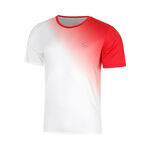 V&ecirc;tements de tennis BIDI BADU BIDI BADU Crew Fade T-shirt Gar&ccedil;ons-rouge, blanc