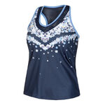 Vêtements Lucky in Love Lucky in Love Forget Me Not With Bra Débardeur Tank Top Femmes-Bleu Foncé,Blanc