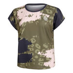 Vêtements BIDI BADU BIDI BADU Pure Wild Capsleeve T-shirt Femmes-Vert Olive,Multicouleur