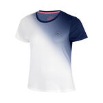 V&ecirc;tements de tennis BIDI BADU BIDI BADU Crew 2.0 Fade T-shirt Filles-bleu
